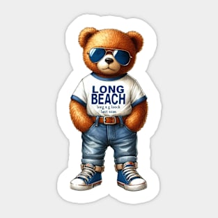 Long Beach Lover Sticker